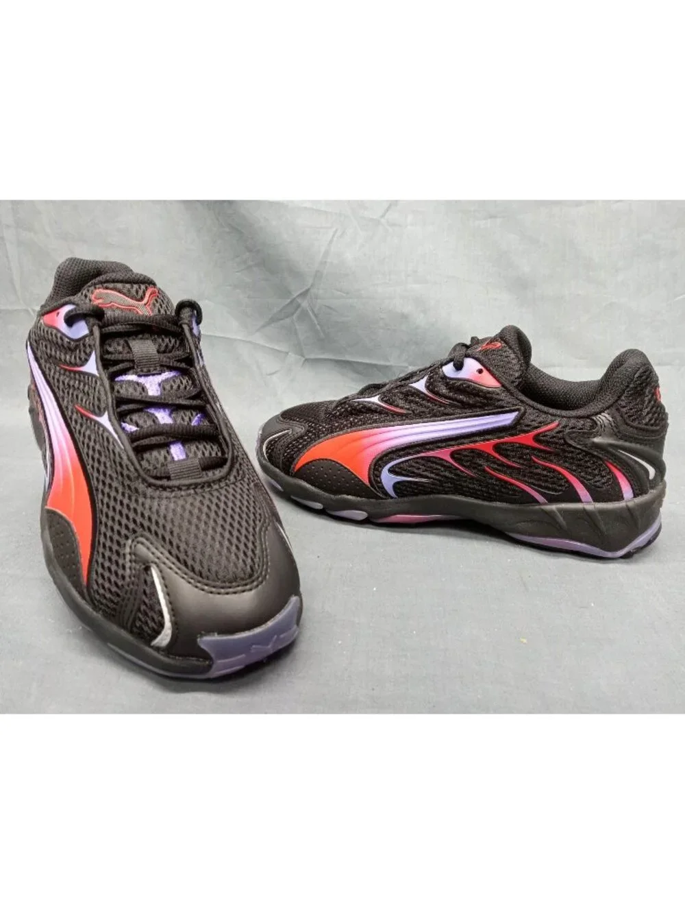 Puma Inhale Jr (GS) 401694 02 Sneaker Puma Black Puma Red Boys Size 5 NEW NO BOX